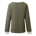 thumbnail image 6 of EDFBUYKRS Mesh Tops for Women Sheer Lace Long Sleeve Shirts See Through Party Club Blouse M, 6 of 6