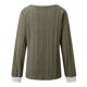 thumbnail image 5 of MHFRRA Camisetas Casuales para Mujer, Corte Holgado, Manga Larga, Cuello Redondo, Jersey Elegante y Cómodo, Ropa Informal para Uso Diario. Verde, 5 of 5