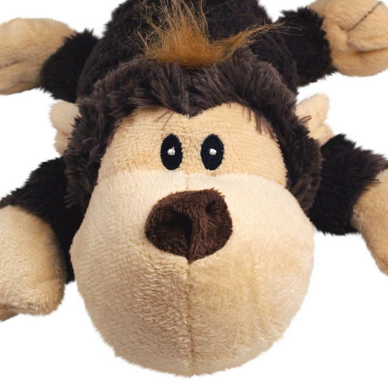 KONG Cozie Spunky the Monkey Small Dog Toy, Extra Tough Plush