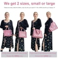 thumbnail image 2 of Bolso UERRUAM de pana ligero para mujer, color rosa oscuro, 2 of 7