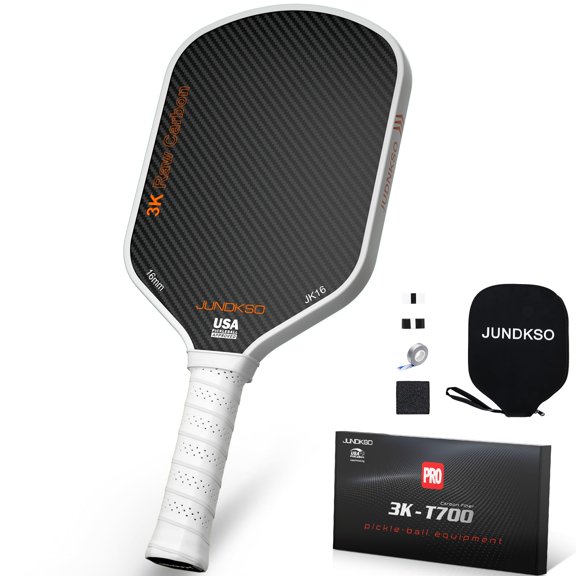 Pala de Pickleball JUNDKSO T700 Fibra de Carbono Aprobada por USAPA
