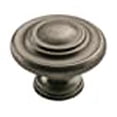 thumbnail image 3 of Amerock BP15862WN Inspirations Oversized Knob - Weathered Nickel, 3 of 4