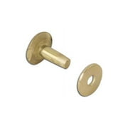 Tandy Leather #9 Brass Rivets & Burrs 1/2" (13 mm) 50/pk 11280-20