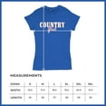 thumbnail image 7 of Country Girl Logo T-Shirt Western Rodeo Style Southern Pride Cowgirl Rustic Feminine Farm Life Ranch Women's Tee, 7 of 7