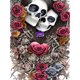 thumbnail image 1 of Pintura de diamante 5D DIY Taladro redondo completo Rosa Calavera Decoración del hogar Artesanía(5) Hugtrwg Para estrenar, 1 of 9