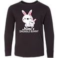 thumbnail image 3 of Inktastic Mimis Snuggle Bunny Easter Long Sleeve Youth T-Shirt, 3 of 5