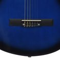 thumbnail image 5 of vidaXL Western Classical Cutaway Guitar with 6 Strings Blue Shaded 38, 5 of 5