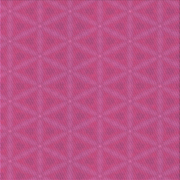 Ahgly Company Machine Washable Indoor Square Transitional Deep Pink Area Rugs, 8' Square