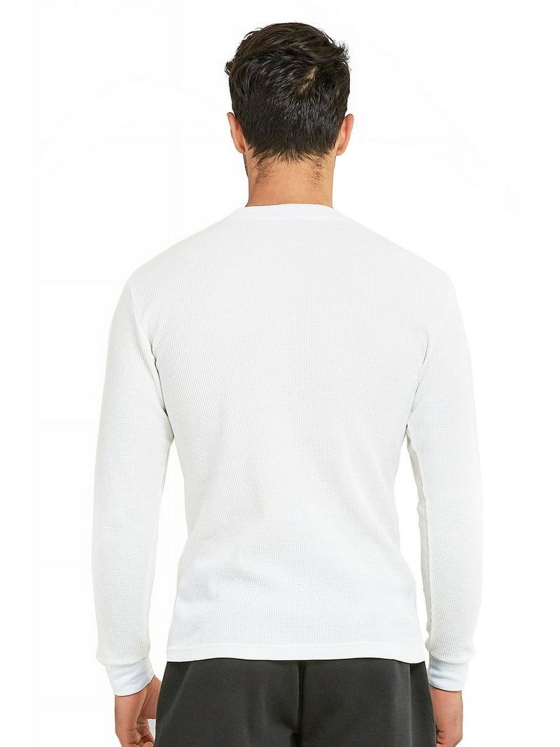 White Dickies Men's Heavyweight Cotton Thermal Top Men's