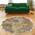 thumbnail image 5 of Heat Transfer 3D Shaped Flower Floor Mat Sofa Bedroom Living Room Carpet Home Textile Necessities I(Clearance), 5 of 6