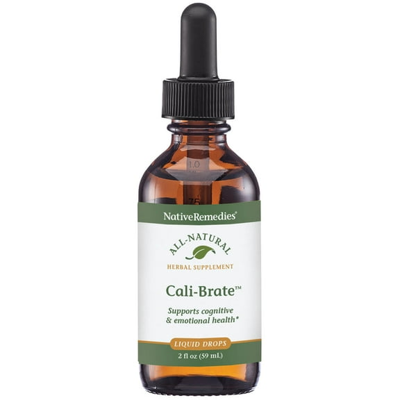 Native Remedies Cali-Brate for Emotional Balance and Harmonized Mood, 2 Fl oz.