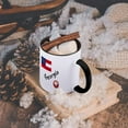 thumbnail image 5 of 3dRose, I Love Georgia , 11oz Two-Tone Black Mug, 5 of 7