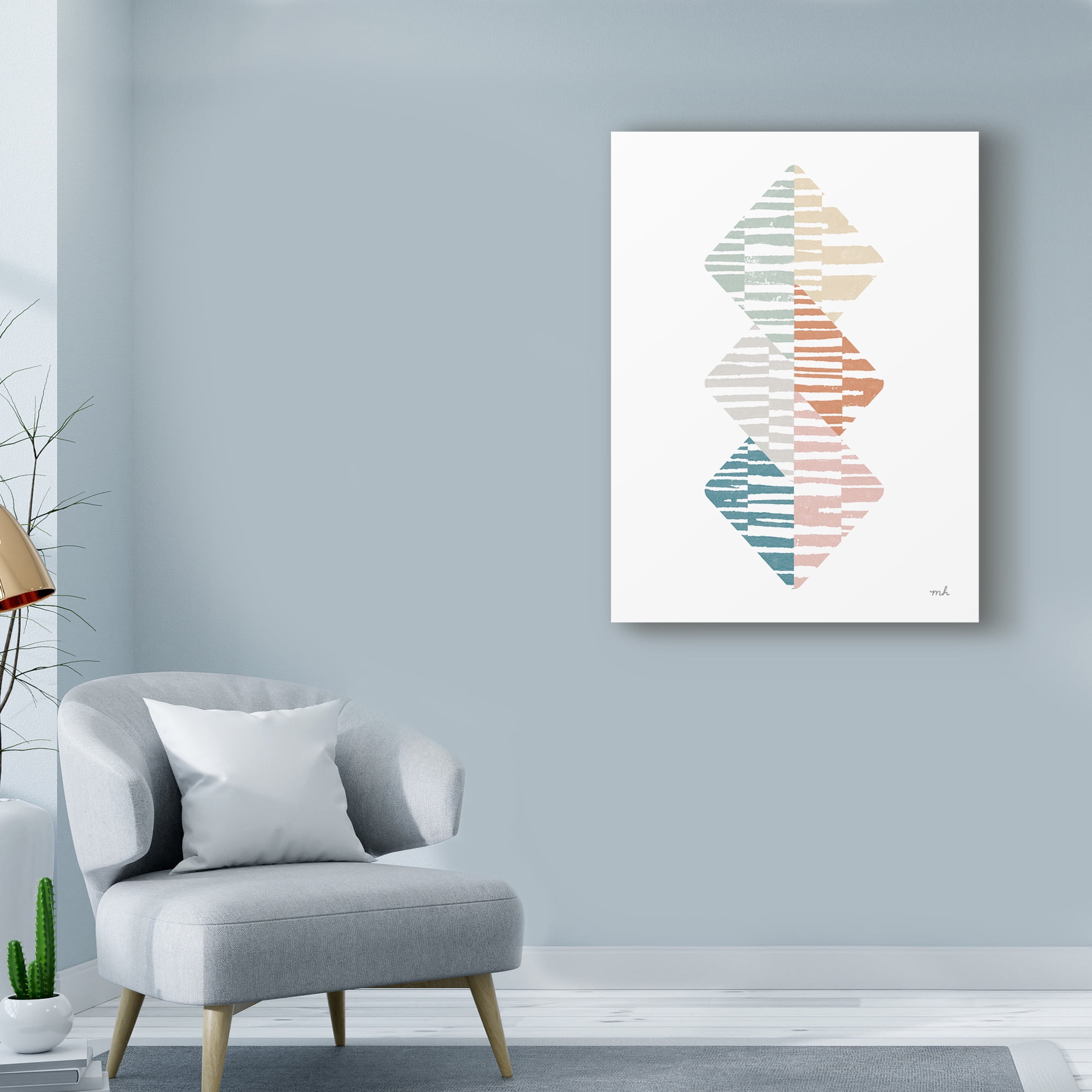 Trademark Fine Art 'Meditate II' Canvas Art by Moira Hershey