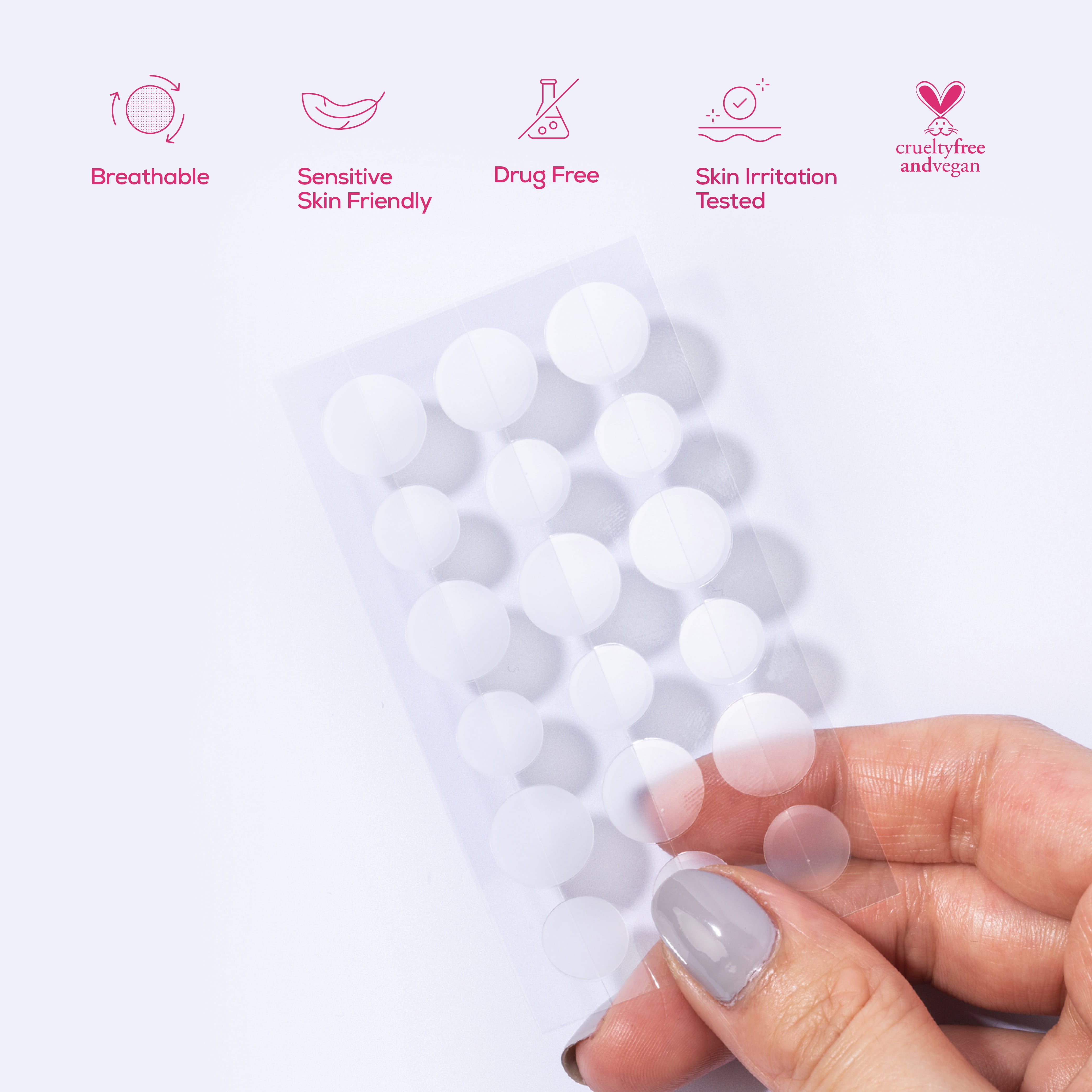 Hanhoo Blemish Patch Hydrocolloid Acne Treatment, Latex-Free, 36 Count