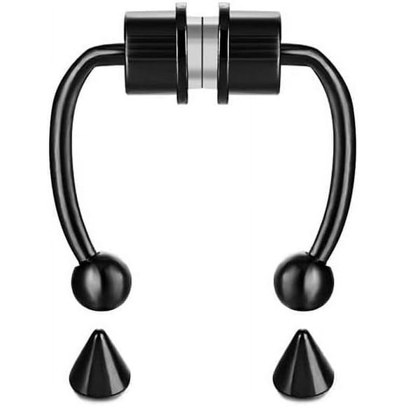 Horseshoe Septum Nose Ring Fake Nose Ring Hoop Nose Cuff Non Piercing