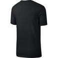 thumbnail image 3 of Mens Nike Sportswear Club T-Shirt, Nike Shirt for Men with Classic Fit, Black/White, L, 3 of 9