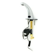 AquaSense® Single Hole Sensor Faucet- 1.5 gpm Aerator, Connection Wire for Hardwiring, and 4" Cover Plate in Chrome