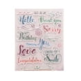 thumbnail image 2 of CNKOO Stamp Word Scrapbooking DIY Craft Seal Word Decoration Handmade TPR Album Expression Accessory, 2 of 9