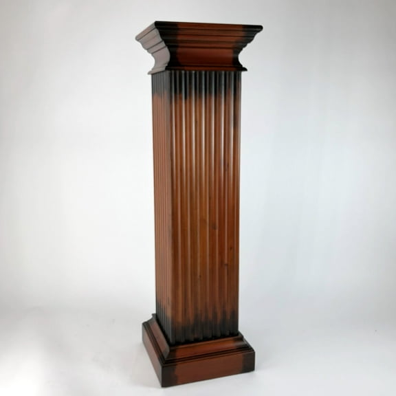 Wayborn Furniture 48'' Greek Indoor Pedestal - Honey Brown