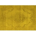 thumbnail image 1 of Ahgly Company Indoor Rectangle Oriental Yellow Industrial Area Rugs, 2' x 4', 1 of 4