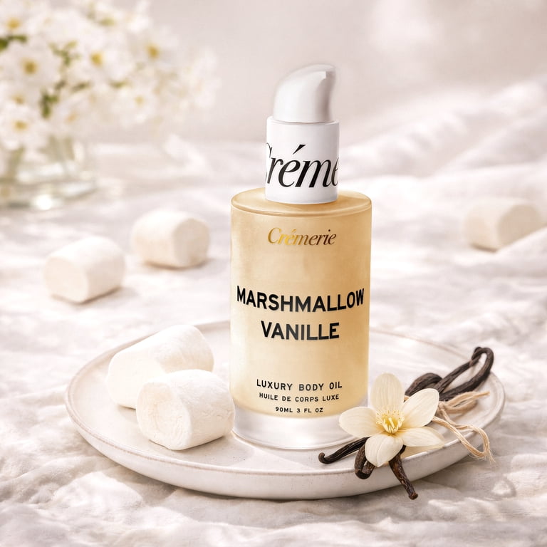 Cremerie Luxury Body Oil, Marshmallow Vanille, 3 fl oz. - Walmart.com