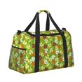 thumbnail image 2 of Fotbe St. Patrick's Day3 Bolsa de Viaje con Estampado, Bolsa de Fin de Semana para Mujer con Compartimento para Zapatos, Bolsa de Gimnasio con Bolsillo Húmedo, 2 of 7