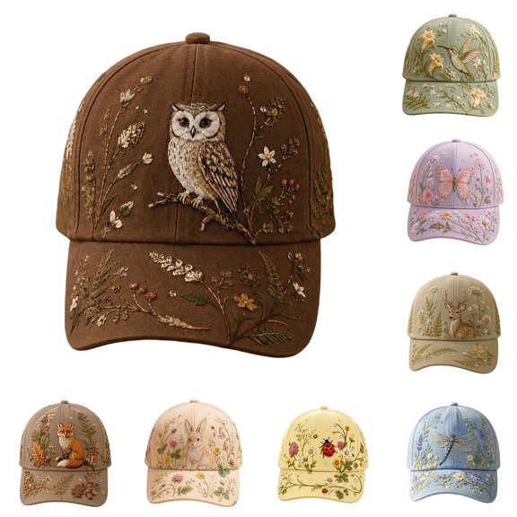 Garden Morning Baseball Cap, Adjustable Garden Baseball Hat for Women, Lightweight Breathable