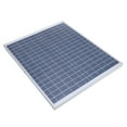thumbnail image 1 of Solar Panel, Aluminum Monocrystalline, High Efficiency, Water Resistant Photovoltaic Module, Portable Solar Charger for Car Boat RV Motorcycle, 1 of 7
