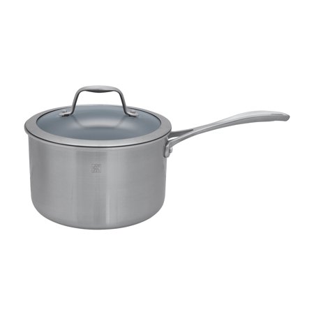 ZWILLING Spirit 3-ply 4-qt Stainless Steel Ceramic Nonstick Saucepan
