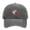 Washed-Grey, variant on Gone Fishing Embroidered Washed Baseball Cap - Vintage Distressed Fish & Fish Hook Graphic Hat for Men & Women, Unisex Outdoor Angler Sun Cap
