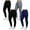 Multicolor, variant on 4-Pack Womens Loose Fit Fleece Jogger Sweatpants (S-2XL)