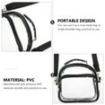 thumbnail image 3 of MLINS Shoulder Messenger Bag Practical Clear Handbag, 3 of 8