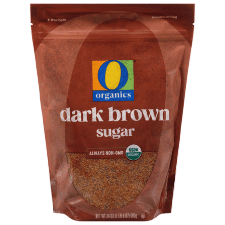 O O Organic Dark Brown Sugar USDA Organic 24 oz