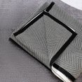 thumbnail image 4 of Meitianfacai Synthetic Fiber Fabric Twill Blanket, Black, 4 of 5