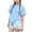 C Blue, variant on NAISIBABY Girls Outfit Sets 2-Piece, Graphic Short Sleeve T-Shirt and Shorts Summer Clothes Yellow Size 14