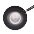 thumbnail image 2 of Starfrit 12" Cast Iron Non-Stick Wok, Quick Heat Distribution, Easy to Clean, Ideal for Asian Recipes, Perfect for Sautéed Vegetables and Meats, 2 of 12