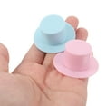 thumbnail image 4 of 30pcs Plastic Mini Top Hats Clown Hats Decorative Craft Accessories for Christmas Party Supplies, 4 of 8