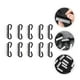 thumbnail image 4 of 10 pinceles compactos para polvo de uñas, pinceles portátiles para manicura, para tienda de manicura., 4 of 8