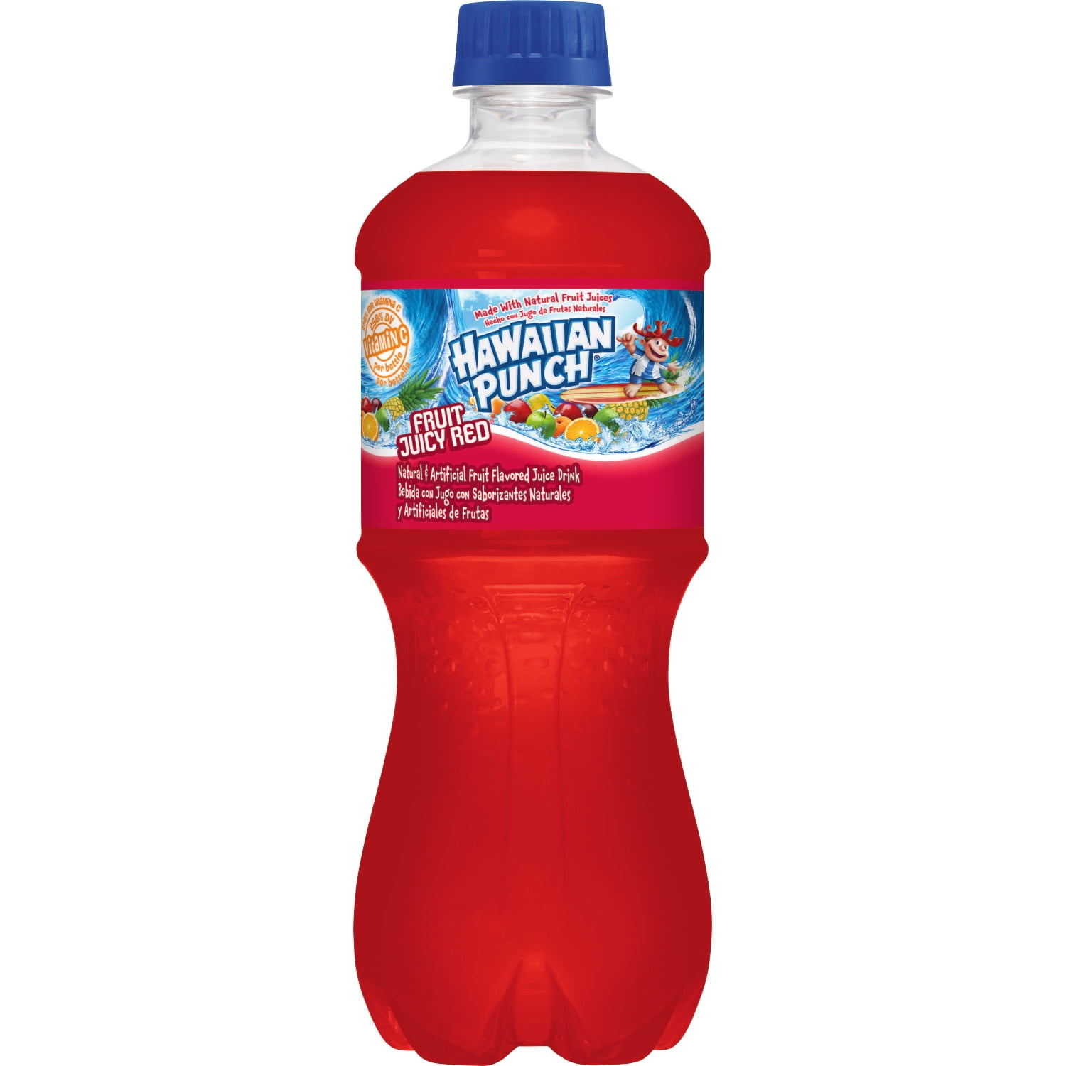 Hawaiian Punch Fruit Juicy Red, Fruit Punch Juice Drink, 20 fl oz