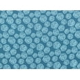 thumbnail image 3 of Zelouf Rose Burn-Out Organza  , Sewing, DIY, Crafts Fabric by the Yard, Aqua Blush, 1 Yard, 3 of 3