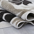 thumbnail image 3 of Allstar Ivory Modern Geometric flowers design Area Rug (5' 2" x 7' 2"), 3 of 7