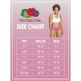 thumbnail image 4 of Fruit of the Loom Women's Eversoft Cotton Brief Underwear, Tag Free & Breathable, Available in Plus Size, 10 Pack-Colors May Vary, 9, 4 of 4