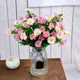 thumbnail image 5 of TACILIP Decorative Flower Arrangement Balcony Marigold Water Grass Chrysanthemum Small Chrysanthemum Artificial Flowers, Gifts for Mom, 5 of 6