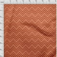 thumbnail image 4 of oneOone Cotton Poplin Orange Fabric Geometric Sewing Fabric By The Yard Printed Diy Clothing Sewing Supplies 42 Inch Wide, 4 of 5