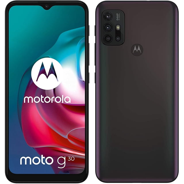 Smartphone Motorola Moto G30 128GB 4GB RAM Gris Desbloqueado G30