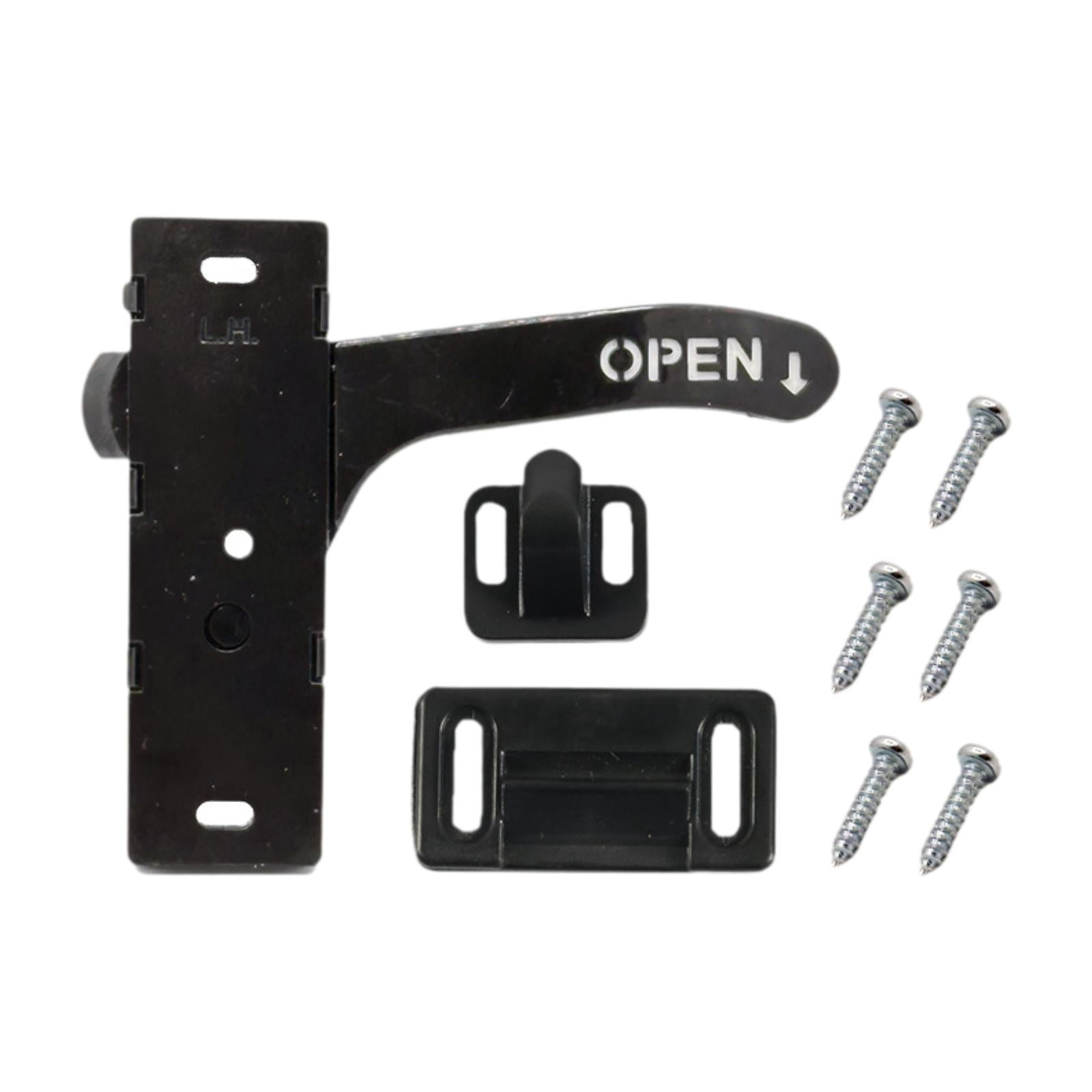 Wzmzjy Car Screen Door Latch Set Heavy Duty Easy Installation RV Accessories for Inside Left handle