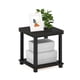thumbnail image 1 of Mesa auxiliar Furinno Turn-N-Tube Classic de 2 niveles Espresso/Black, 1 of 7