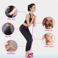 thumbnail image 5 of Fitness con banda de resistencia, expansor de culturismo para sentarse, tensión elástica del pedal del pie, máquina de remo elástica, cuerda de tensión multifuncional, cuerpo elástico Rojo Verde  Cocina, Decoración y Otros, 5 of 5