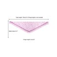 thumbnail image 3 of INSPIRE CHIC Sparkling Rhinestone Lace Mantilla Veil Elegant Triangle Head Scarf for Church & Wedding 51.2"x15.7" Pink Purple, 3 of 5
