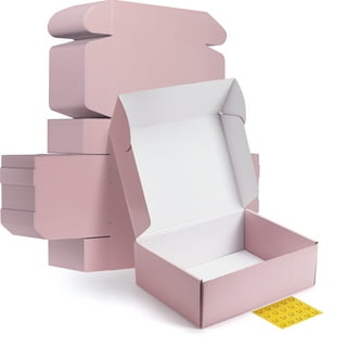  Lmuze Pink Shipping Boxes for Small Business Pack of
